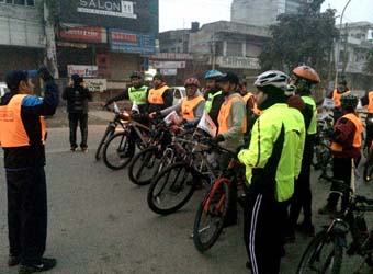 Drug Addiction Awareness Cycle Ride gallery of Dr Sarbjit's Neuro Psychiatric Hospital and anr Centre for Opiate De Addiction Jalandhar