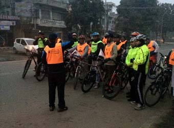 Drug Addiction Awareness Cycle Ride gallery of Dr Sarbjit's Neuro Psychiatric Hospital and anr Centre for Opiate De Addiction Jalandhar