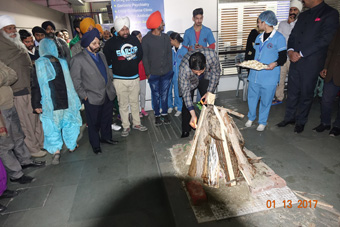 Lohri event gallery of Dr Sarbjit's Neuro Psychiatric Hospital and anr Centre for Opiate De Addiction Jalandhar